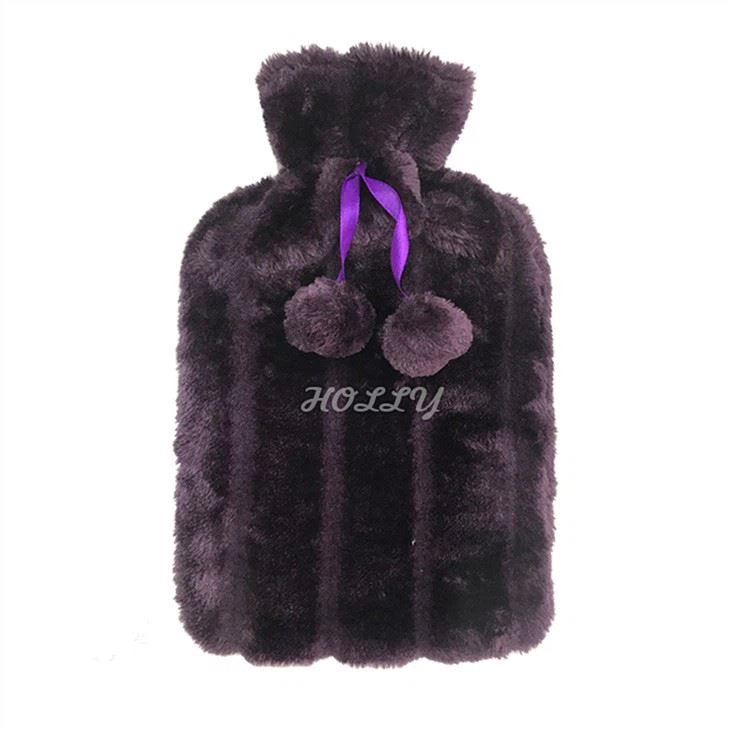 Rabbit fur Hot Water Bottle Cover
